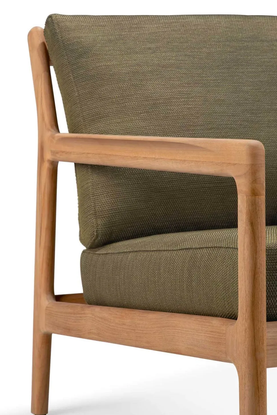 Jack Outdoor Loungefåtölj | Teak, Green