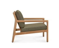 Jack Outdoor Loungefåtölj | Teak, Green