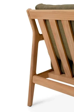 Jack Outdoor Loungefåtölj | Teak, Green