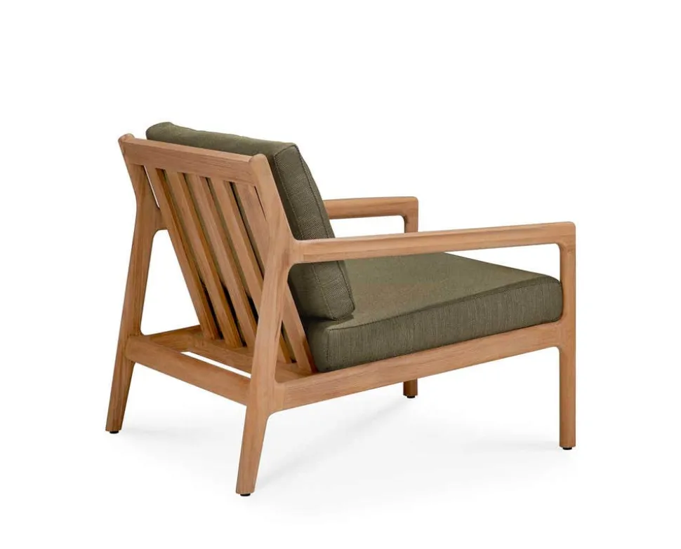 Jack Outdoor Loungefåtölj | Teak, Green