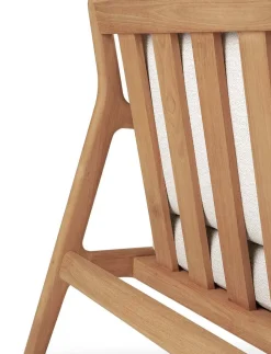 Jack Outdoor Loungefåtölj | Teak, Off White