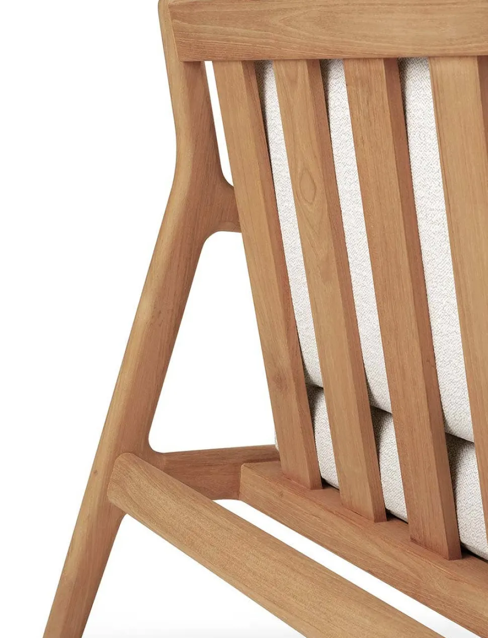 Jack Outdoor Loungefåtölj | Teak, Off White