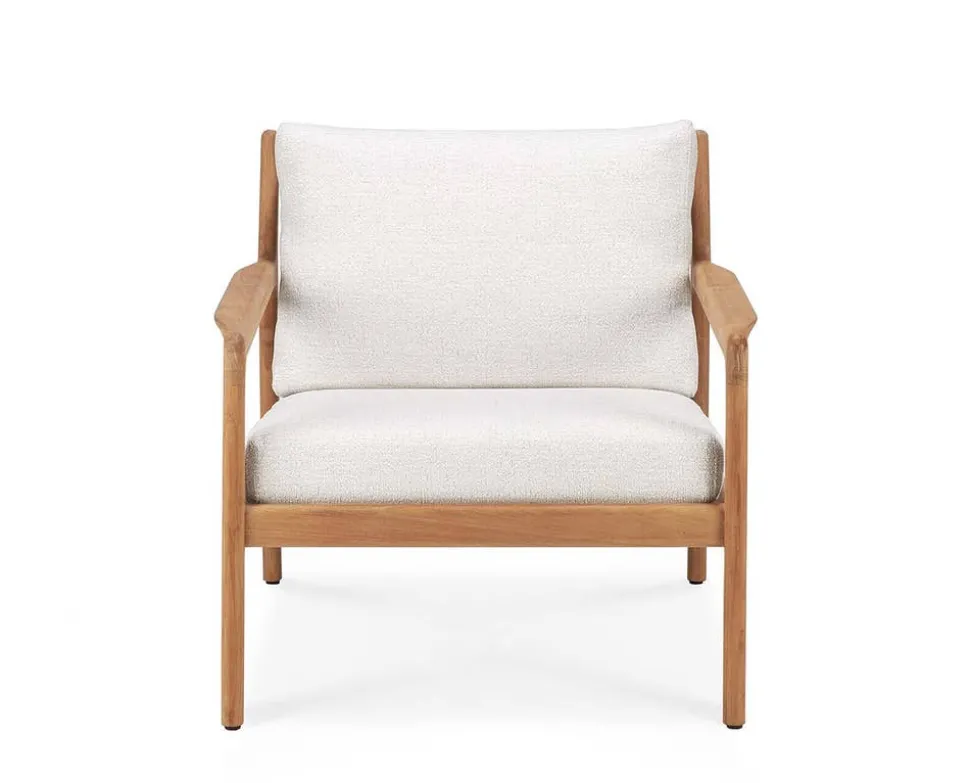 Jack Outdoor Loungefåtölj | Teak, Off White