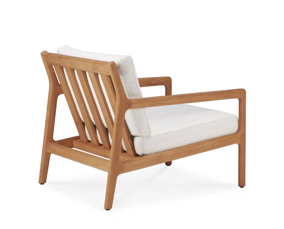 Jack Outdoor Loungefåtölj | Teak, Off White