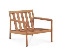 Jack Outdoor Loungefåtölj | Teak, Off White