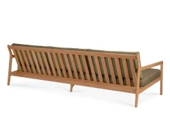 Jack Outdoor 3-sits Soffa | Teak, Green