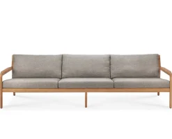 Jack Outdoor 3-sits Soffa | Teak, Mocha