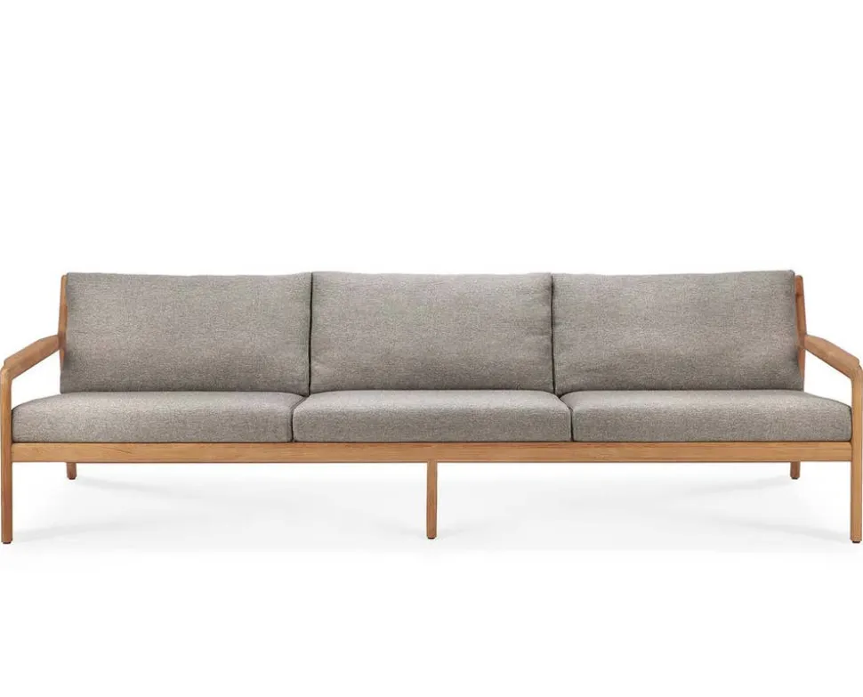 Jack Outdoor 3-sits Soffa | Teak, Mocha