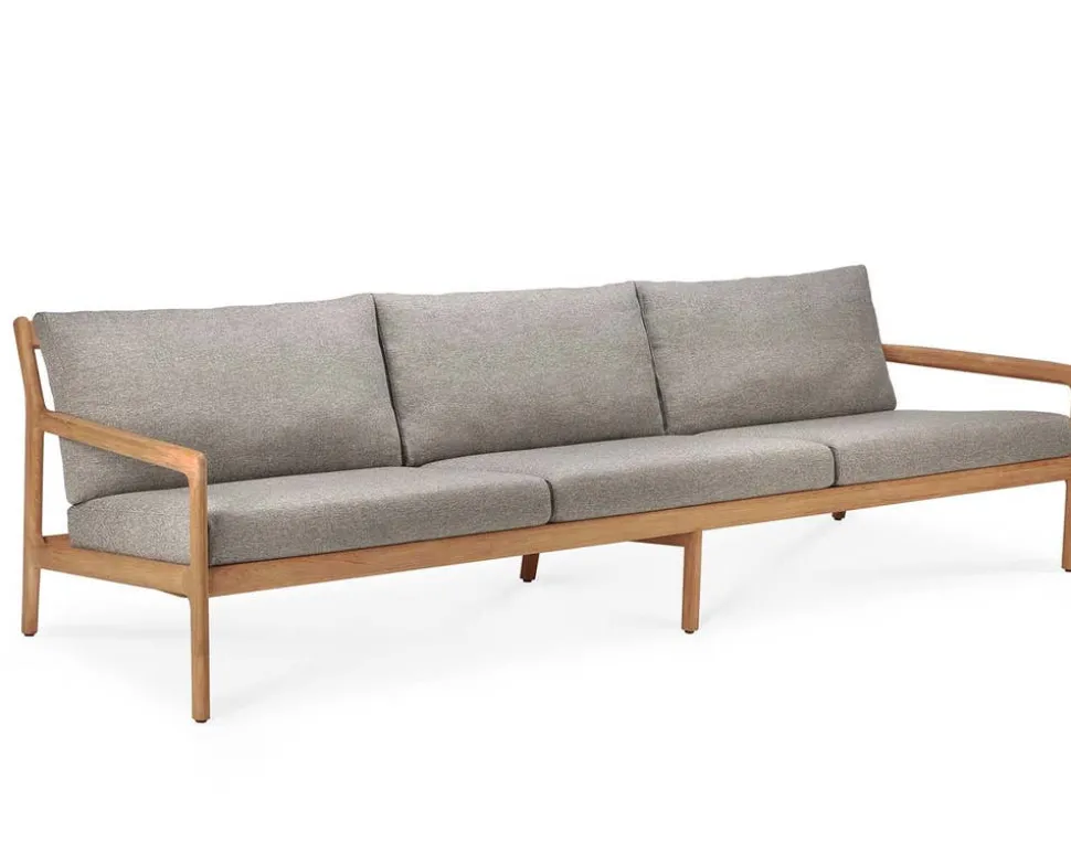 Jack Outdoor 3-sits Soffa | Teak, Mocha