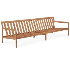 Jack Outdoor 3-sits Soffa | Teak, Mocha