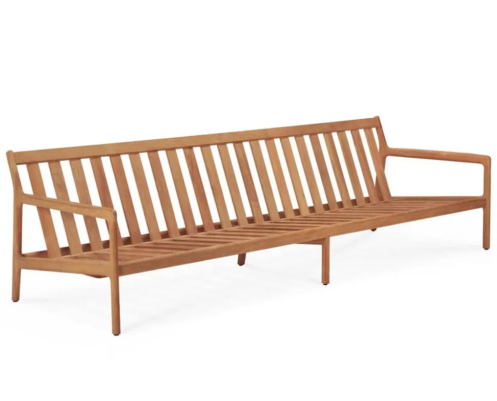 Jack Outdoor 3-sits Soffa | Teak, Mocha
