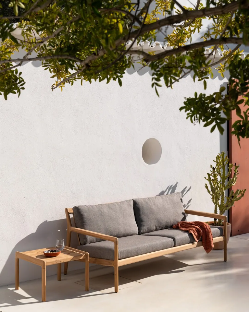 Jack Outdoor 2-sits Soffa | Teak, Mocha