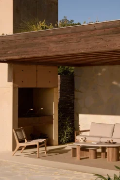 Jack Outdoor 3-sits Soffa | Teak, Natural