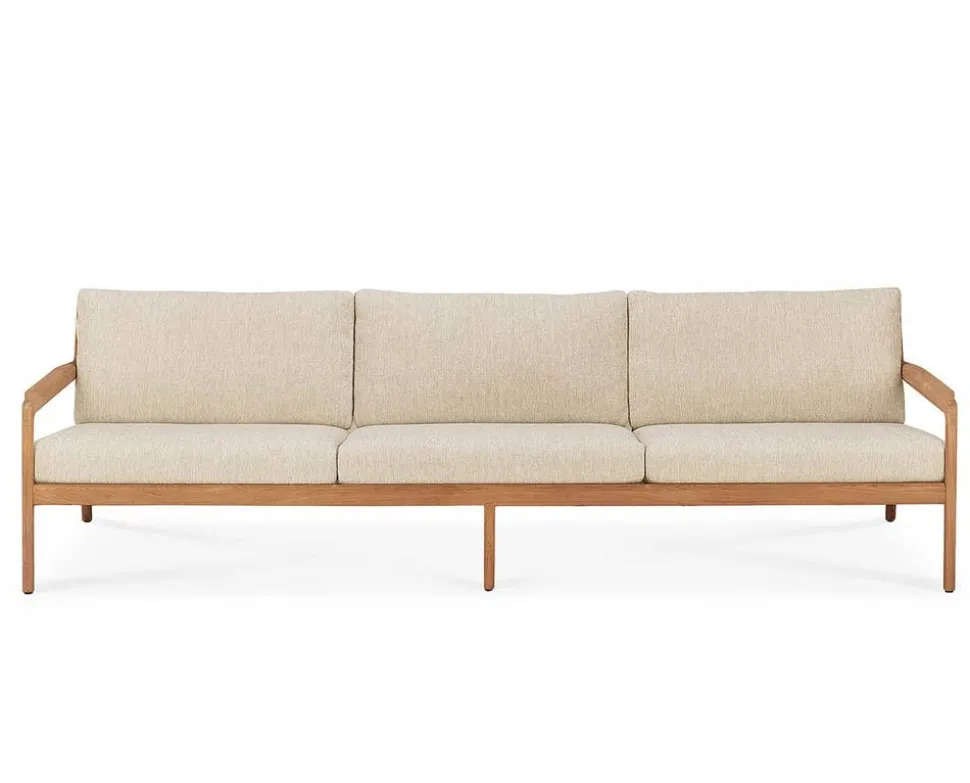 Jack Outdoor 3-sits Soffa | Teak, Natural
