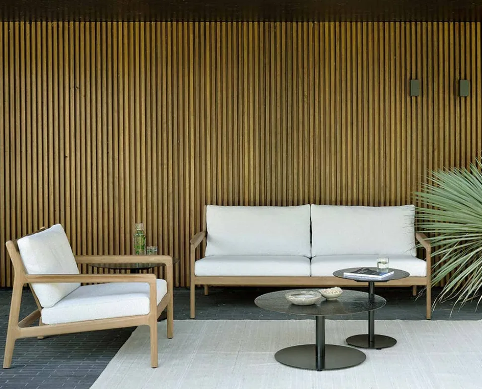 Jack Outdoor 2-sits Soffa | Teak, Natural