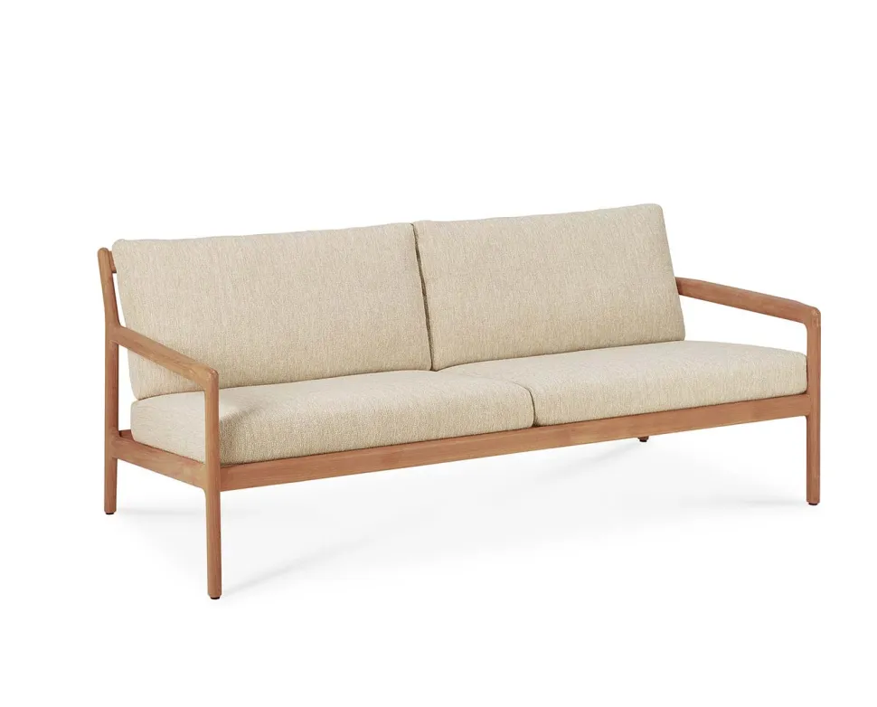 Jack Outdoor 2-sits Soffa | Teak, Natural