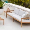 Jack Outdoor 3-sits Soffa | Teak, Off White
