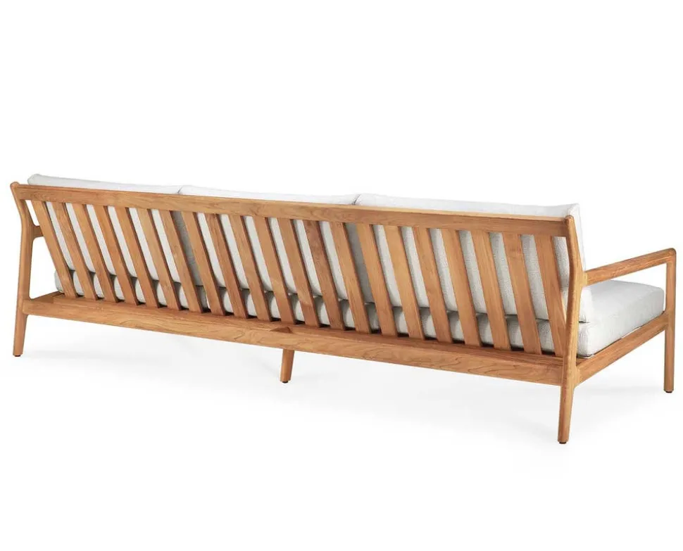 Jack Outdoor 3-sits Soffa | Teak, Off White