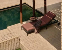 Jack Outdoor Solsäng Svartlack | Burgundy