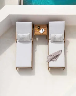 Jack Outdoor Solsäng Svartlack | Mocha