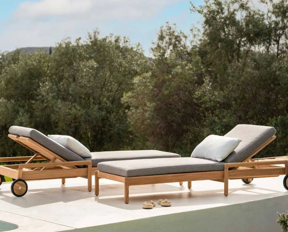 Jack Outdoor Solsäng Svartlack | Off White