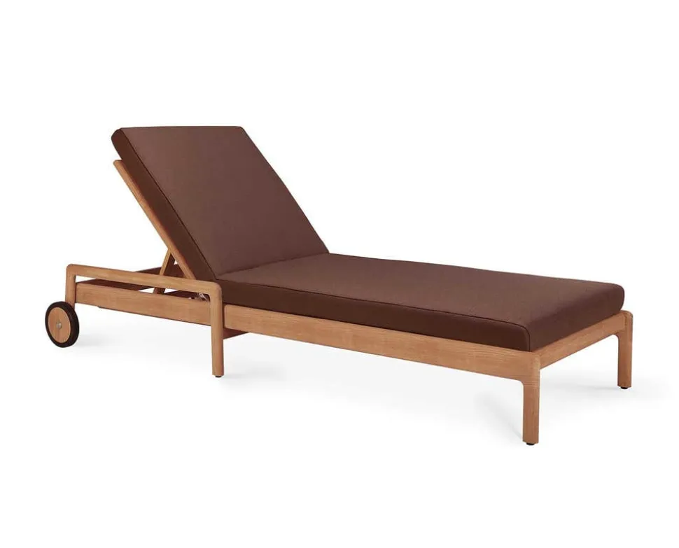 Jack Outdoor Solsäng Teak | Burgundy