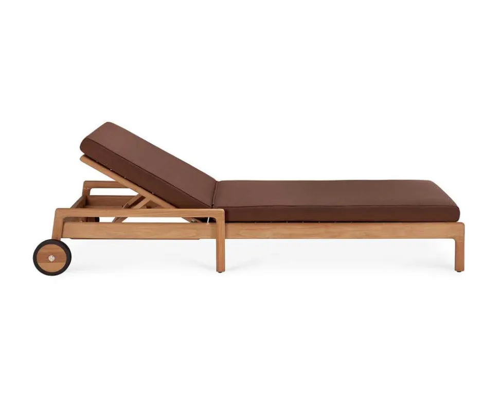 Jack Outdoor Solsäng Teak | Burgundy