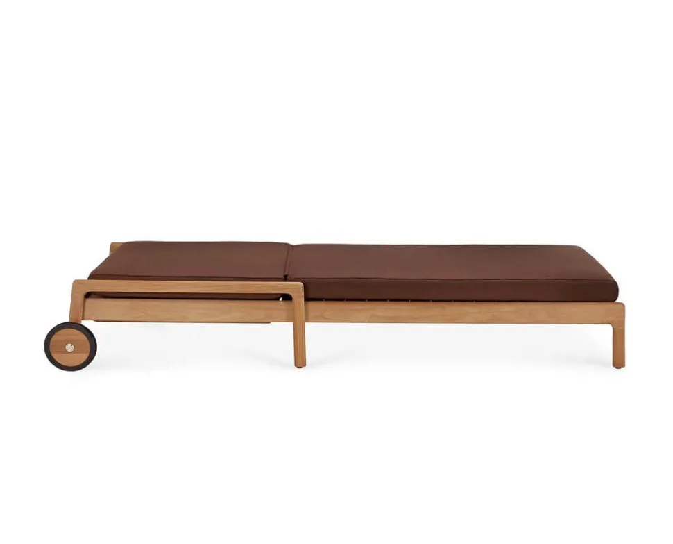 Jack Outdoor Solsäng Teak | Burgundy
