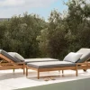 Jack Outdoor Solsäng Teak | Off White