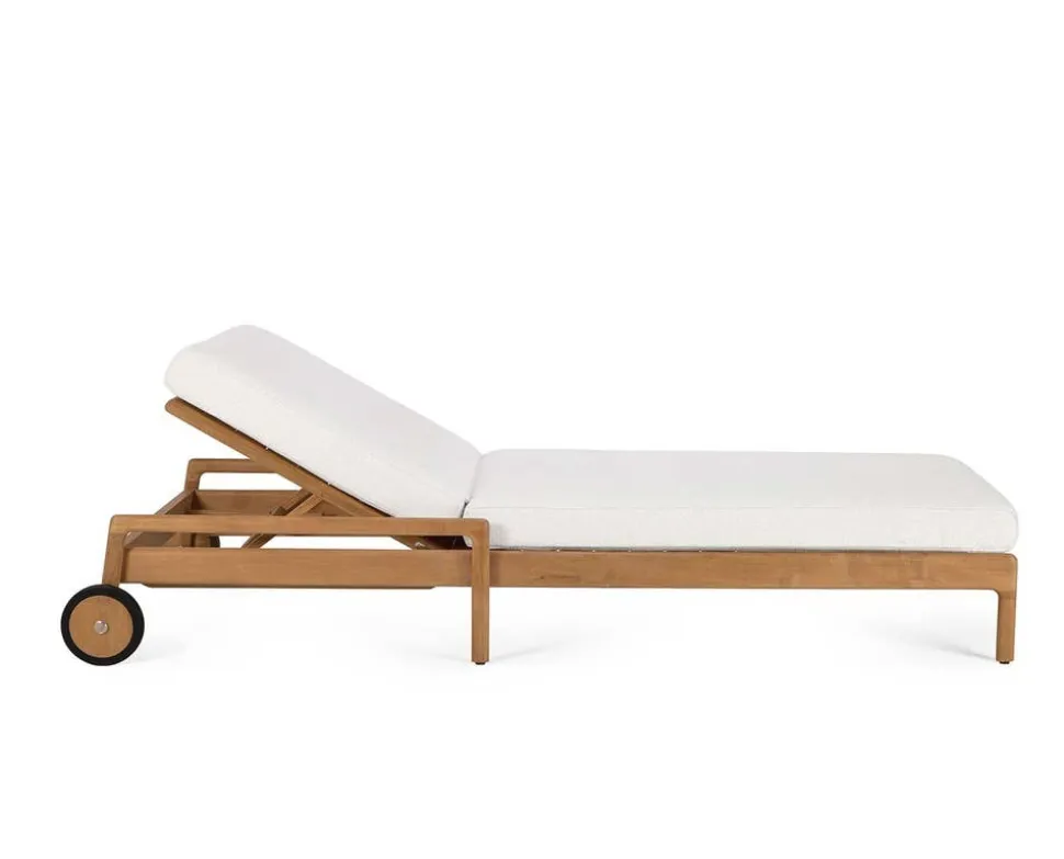 Jack Outdoor Solsäng Teak | Off White
