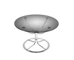 Jetson Bord med skiva i rastrerat glas