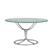 Jetson Bord med skiva i transparant glas