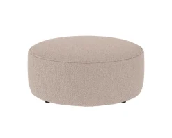 Joplin Sittpuff Ø90 | Alice 01 Ljusbeige
