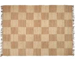 Jute Squares Matta 170x230 Natural