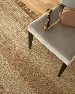 Jute Stripes Matta 200x300 Natural