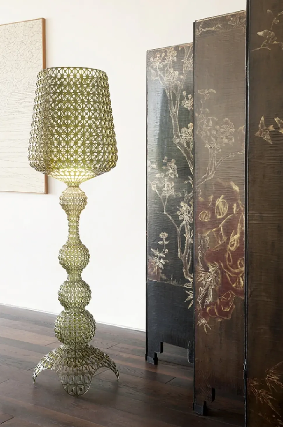 Kabuki Golvlampa | Grön
