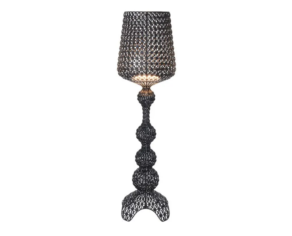 Kabuki Golvlampa | Solid Svart
