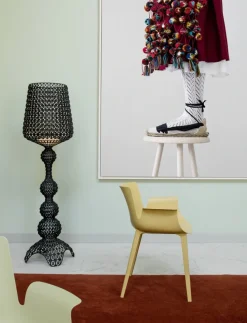 Kabuki Golvlampa | Solid Svart
