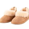 Karin Fårskinnstofflor Chestnut | Storlek 36