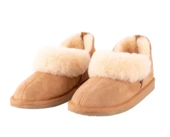 Karin Fårskinnstofflor Chestnut | Storlek 36