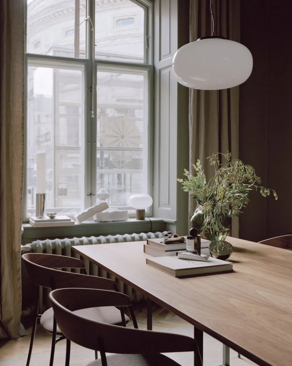 Karl-Johan Pendel Opalglas Small