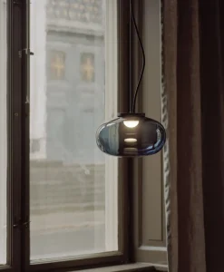 Karl-Johan Pendel Rökt glas Large