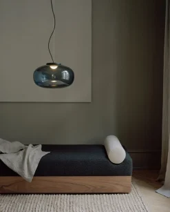 Karl-Johan Pendel Rökt glas Small