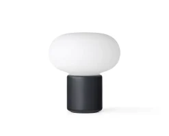 Karl-Johan Portabel Bordslampa | Cold Black