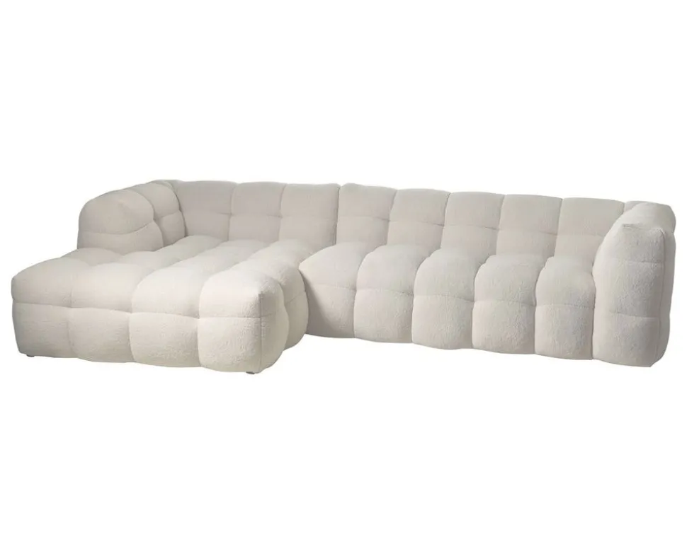 Kendall Divansoffa 3-sits, Vänster | Tyg 01 Nature