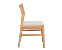 Kerwin Stol | Ljusbeige/Ek