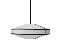 Kite Pendel | Svart/Vit Ø75