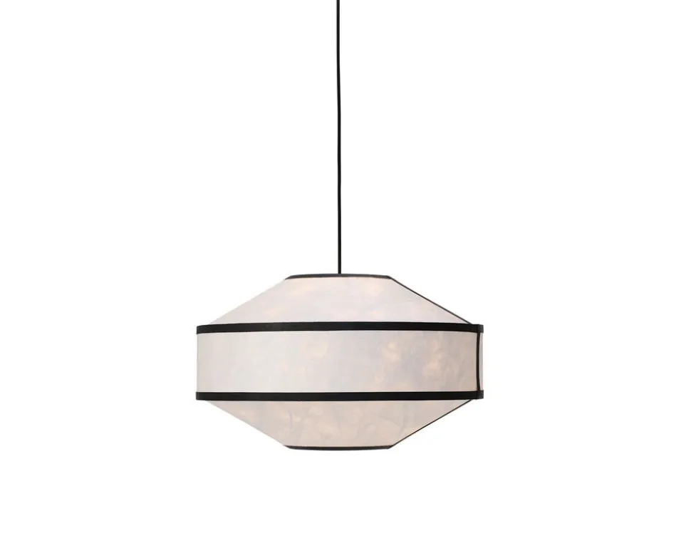 Kite Pendel | Svart/Vit Ø55