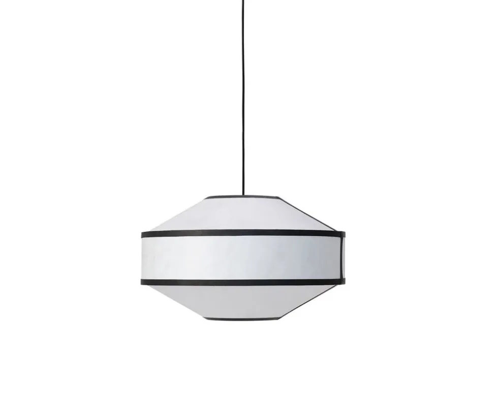 Kite Pendel | Svart/Vit Ø55