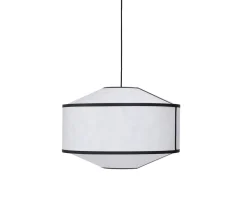 Kite Pendel | Svart/Vit Ø65